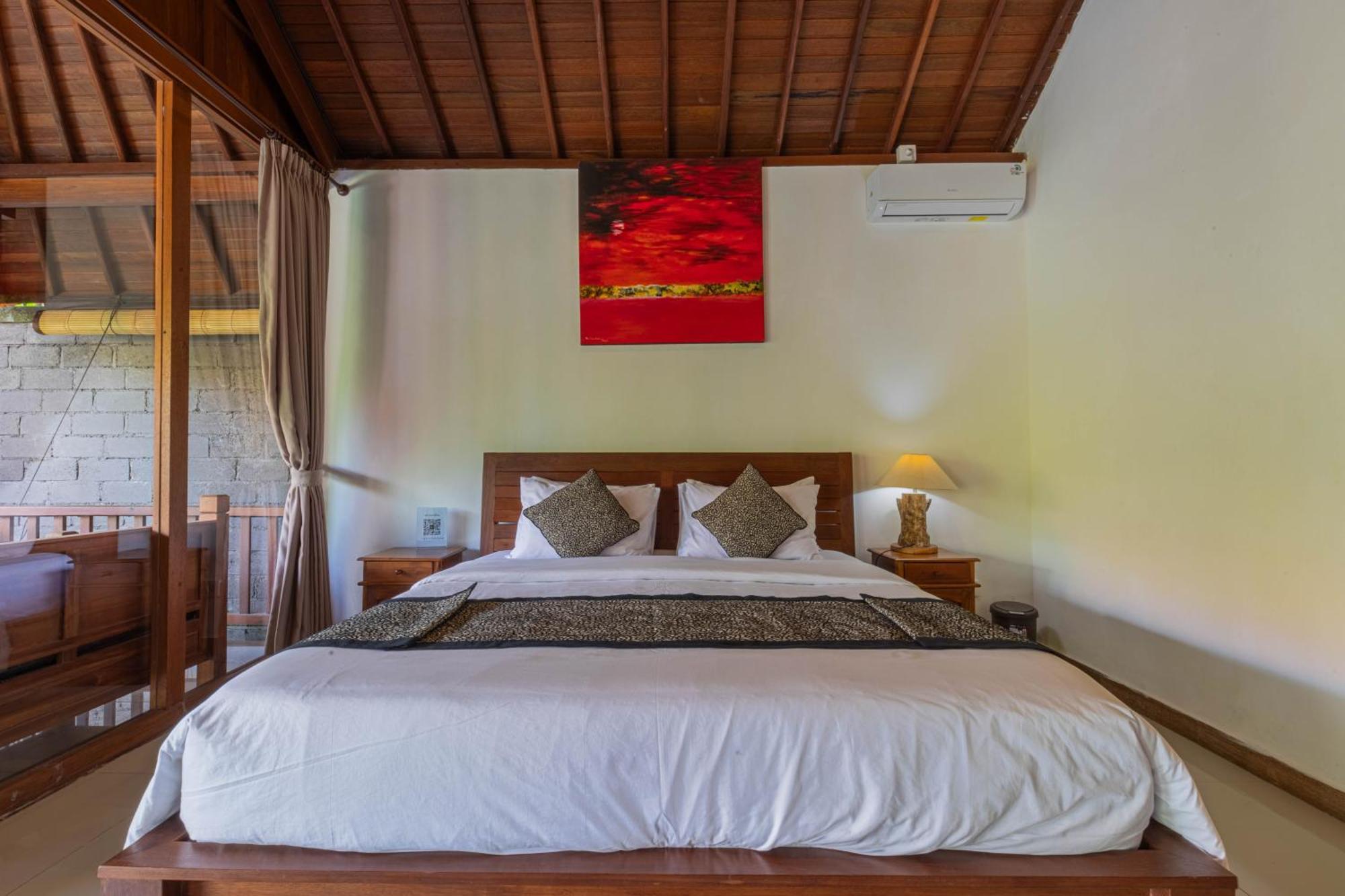 Sari Bamboo Bungalows Ubud Quarto foto