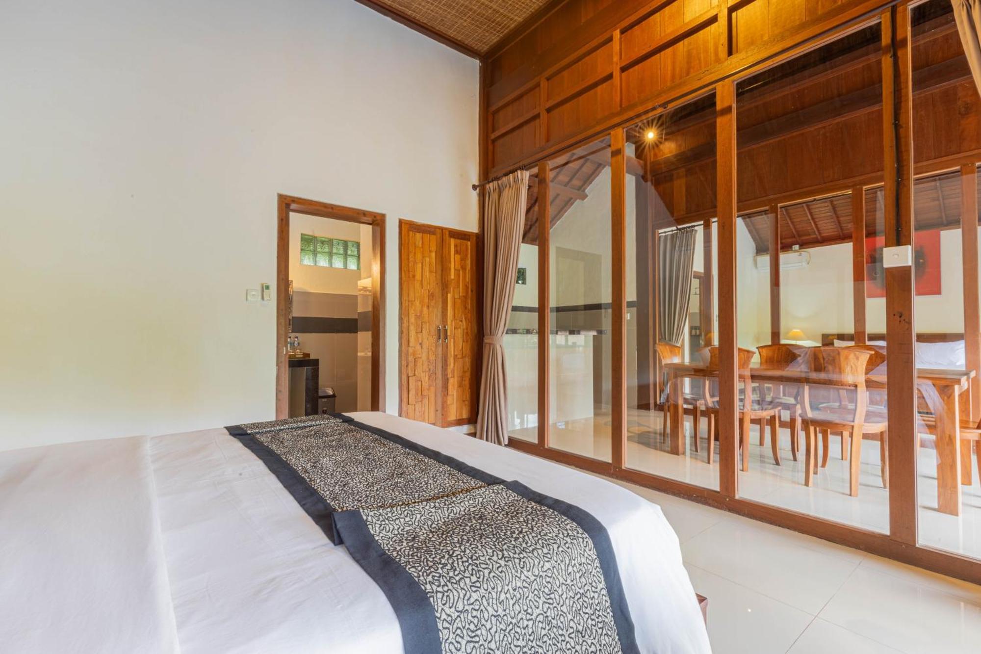 Sari Bamboo Bungalows Ubud Quarto foto