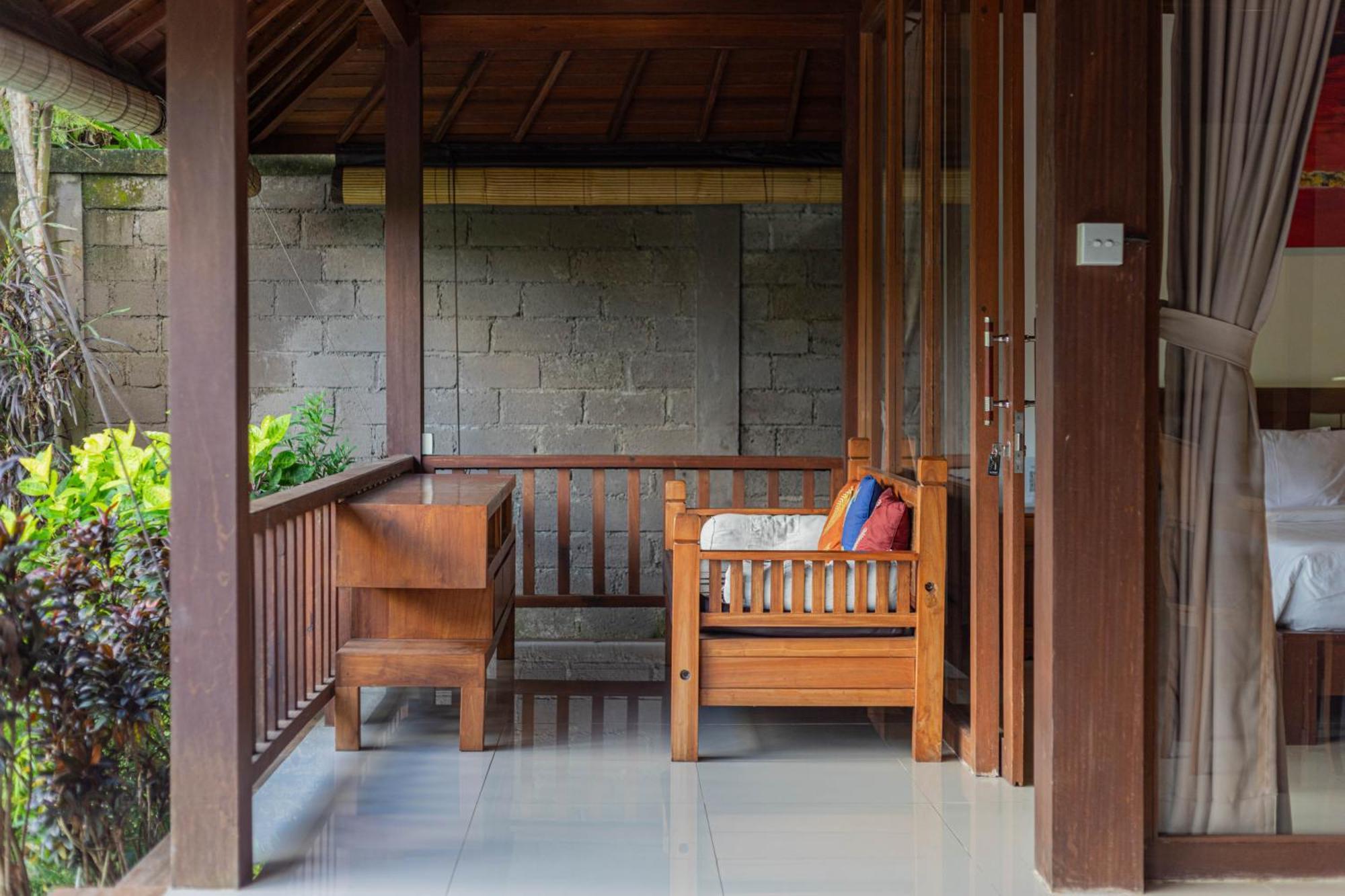 Sari Bamboo Bungalows Ubud Quarto foto
