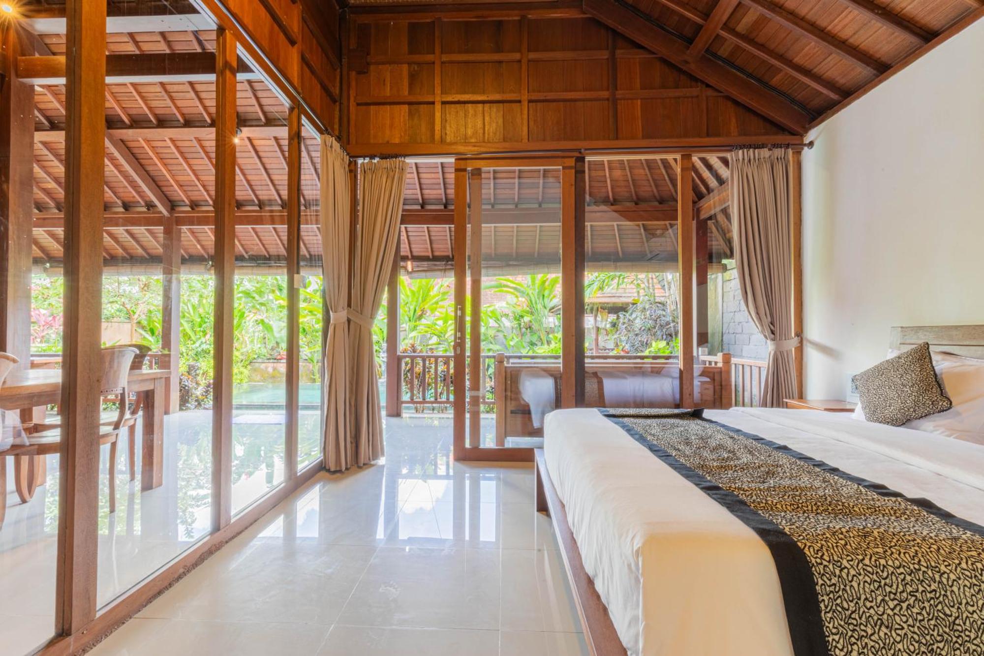 Sari Bamboo Bungalows Ubud Quarto foto